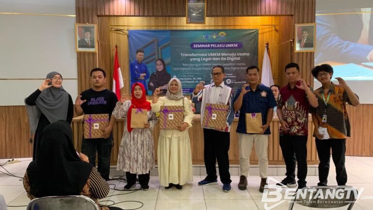 Transformasi UMKM Menuju Usaha Legal dan Go Digital, KKN Universitas Yatsi Madani Gandeng Kelurahan Cikokol